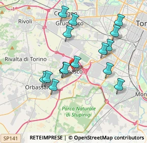 Mappa Strada Torino, 10090 Beinasco TO (3.604)