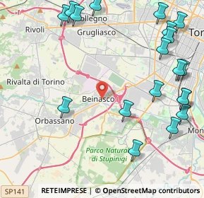 Mappa Via Giovanni Giolitti, 10092 Beinasco TO, Italia (5.72)