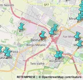 Mappa Strada Torino, 10090 Beinasco TO (3.13444)