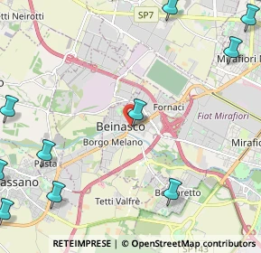 Mappa Strada Torino, 10090 Beinasco TO (3.62846)