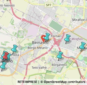 Mappa Strada Torino, 10090 Beinasco TO (3.385)