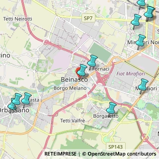 Mappa Strada Torino, 10090 Beinasco TO (3.37083)
