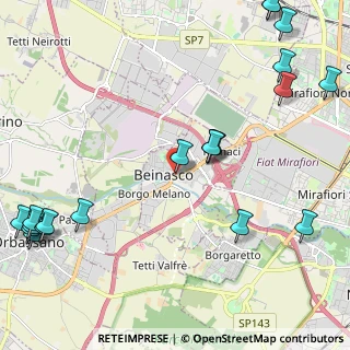 Mappa Strada Torino, 10090 Beinasco TO (3.127)
