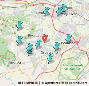 Mappa , 10040 Rivalta di Torino TO, Italia (4.06455)