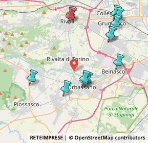 Mappa , 10040 Rivalta di Torino TO, Italia (4.41385)