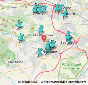 Mappa , 10040 Rivalta di Torino TO, Italia (3.9225)