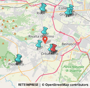 Mappa , 10040 Rivalta di Torino TO, Italia (4.17143)