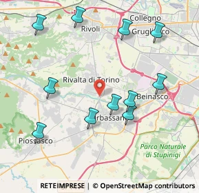 Mappa , 10040 Rivalta di Torino TO, Italia (4.37364)