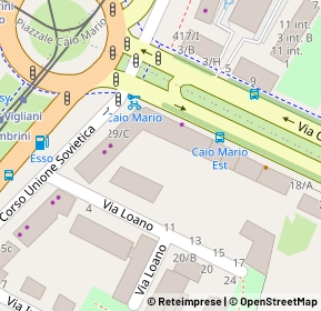 Mappa Via Loano, 10135 Torino TO, Italia (0.07308)