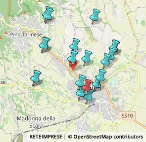 Mappa Corso Torino, 10023 Chieri TO, Italia (1.8)