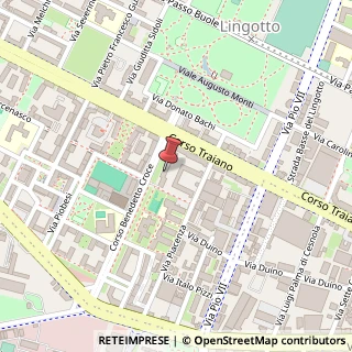 Mappa Corso Benedetto Croce, 7, 10135 Torino, Torino (Piemonte)