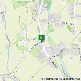 Mappa Via San Felice, 122, 10025 Pino Torinese, Torino (Piemonte)