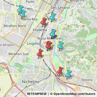 Mappa Via Ventimiglia, 10127 Torino TO, Italia (1.78077)