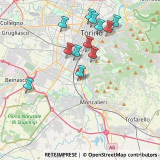 Mappa Via Ventimiglia, 10127 Torino TO, Italia (4.245)