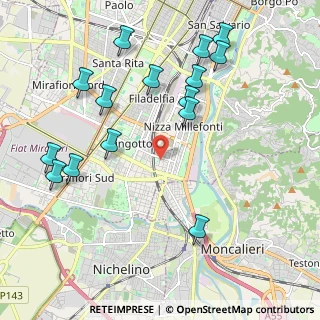 Mappa Via Trofarello, 10127 Torino TO, Italia (2.34933)