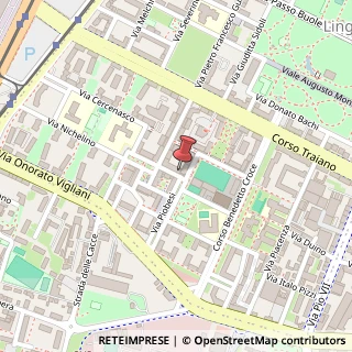 Mappa Via Piobesi, 7, 10123 Torino, Torino (Piemonte)