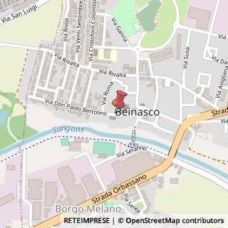 Mappa Via Don P. Bertolino, 24, 10092 Beinasco, Torino (Piemonte)