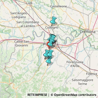 Mappa Via Ida Benedetta Pesaro, 29122 Piacenza PC, Italia (6.27455)