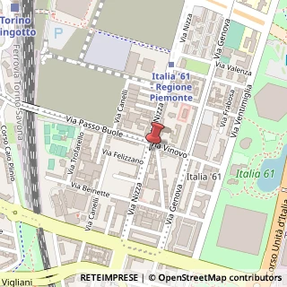 Mappa Via Nizza, 361, 10127 Torino, Torino (Piemonte)