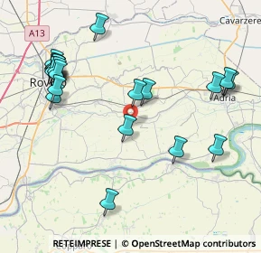 Mappa Via XXV Aprile, 45010 Gavello RO, Italia (9.3445)