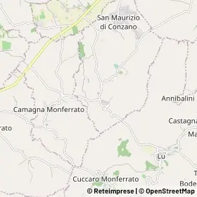 Mappa Conzano