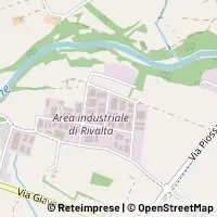 Hartă Rivalta di Torino