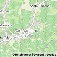 Map San Damiano al Colle