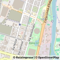 Mapa Torino