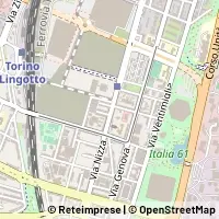 Mapa Torino