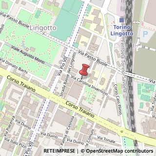 Mappa Via Carolina Invernizio, 15, 10127 Torino, Torino (Piemonte)