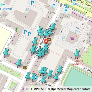 Mappa Via Pietro Francesco Guala, 10135 Torino TO, Italia (0.04583)
