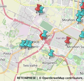 Mappa Strada Torino, 10092 Torino TO, Italia (2.78714)