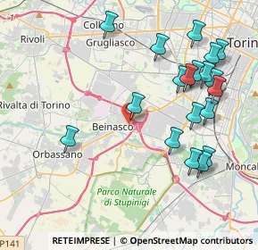 Mappa Strada Torino, 10092 Torino TO, Italia (4.49842)