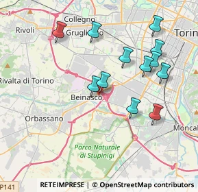 Mappa Strada Torino, 10092 Torino TO, Italia (3.78833)