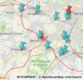 Mappa Strada Torino, 10092 Torino TO, Italia (4.62846)