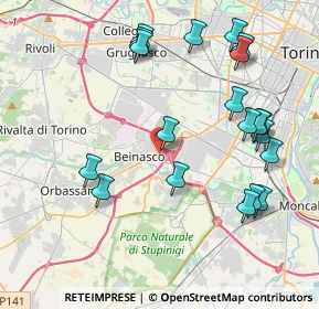 Mappa Strada Torino, 10092 Torino TO, Italia (4.515)