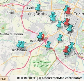 Mappa Strada Torino, 10092 Torino TO, Italia (4.295)