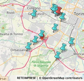 Mappa Strada Torino, 10092 Torino TO, Italia (4.17286)