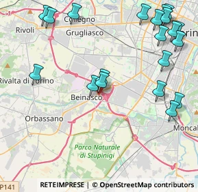 Mappa Strada Torino, 10092 Torino TO, Italia (5.5205)