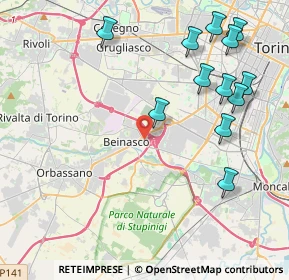Mappa Strada Torino, 10092 Torino TO, Italia (4.895)