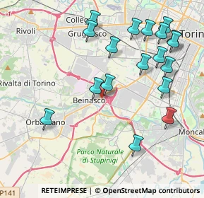 Mappa Strada Torino, 10092 Torino TO, Italia (4.56611)