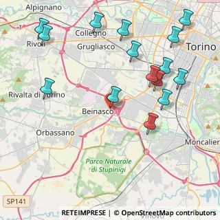 Mappa Strada Torino, 10092 Torino TO, Italia (5.09)