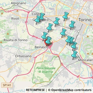 Mappa Strada Torino, 10092 Torino TO, Italia (3.56071)