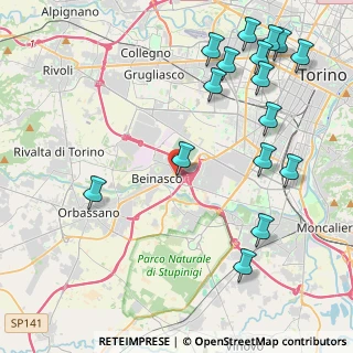 Mappa Strada Torino, 10092 Torino TO, Italia (5.34313)