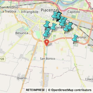 Mappa Via Moizo Romolo, 29122 Piacenza PC, Italia (2.118)