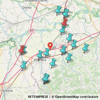 Mappa Strada Garile, 27058 Voghera PV, Italia (8.856)