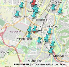Mappa Piazza Teresa Confalonieri, 10135 Torino TO, Italia (2.2045)