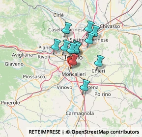 Mappa Corso Unità d'Italia, 10127 Torino TO, Italia (9.03538)