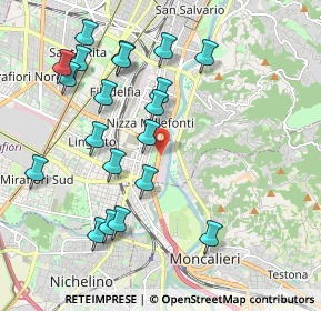 Mappa Corso Unità d'Italia, 10127 Torino TO, Italia (2.1285)