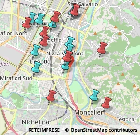 Mappa Corso Unità d'Italia, 10127 Torino TO, Italia (2.11)